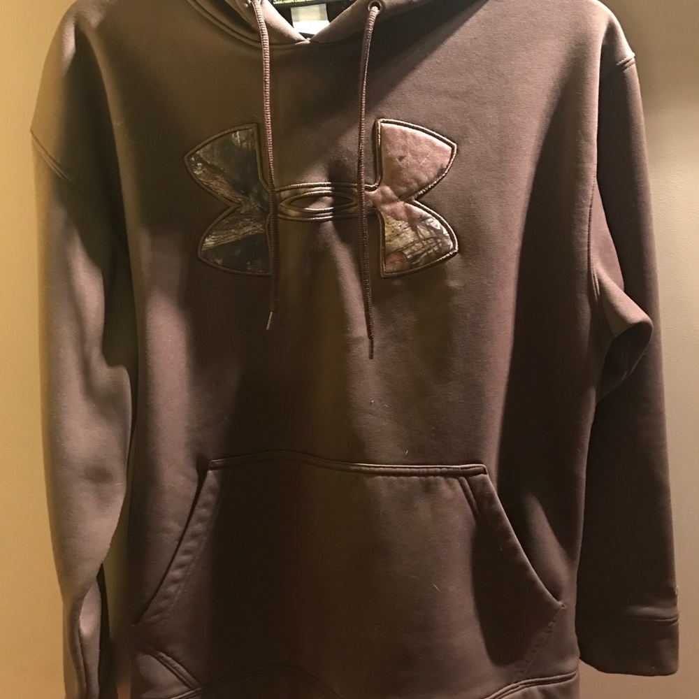Men's Camo and brown Under armour Hoodie